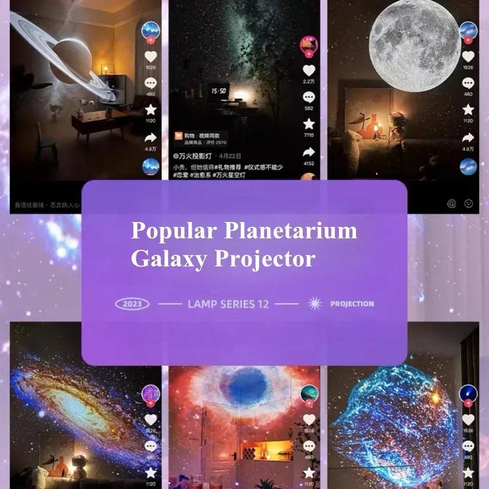 12 in 1 Galaxy Projector - LEDOF